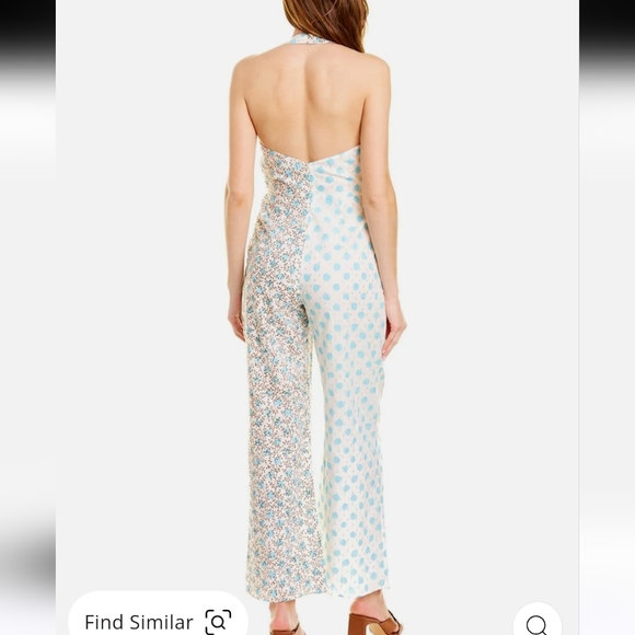 ASH & EDEN SARAH HALTER NECK JUMPSUIT - Picture 2 of 6